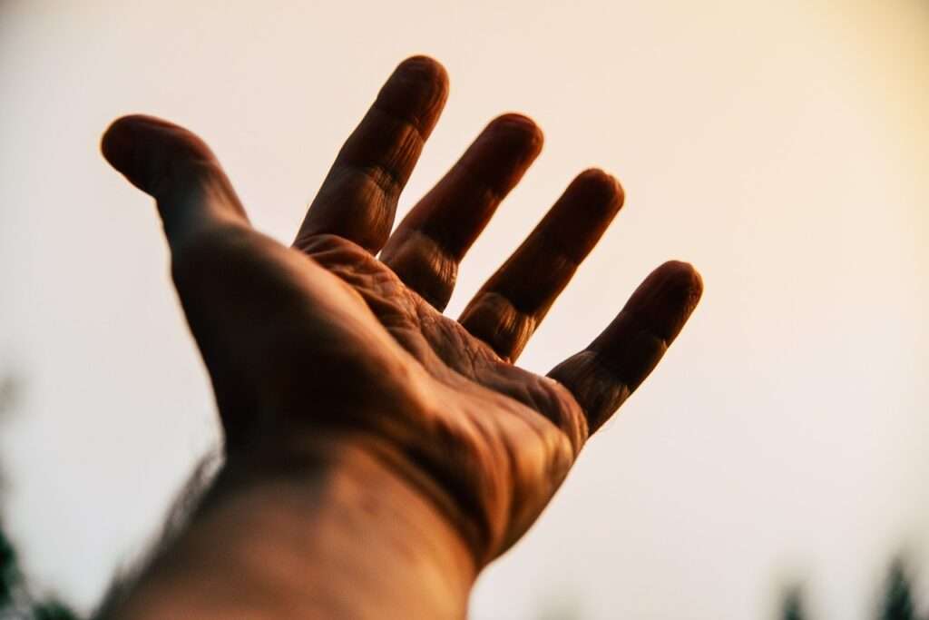 hand, help, gesture
